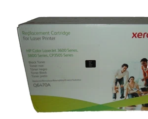 XEROX 6R1338 Compatible CARTRIDGE HP 3600 -3800 - CP3505 - HP Q6470A - Picture 1 of 2