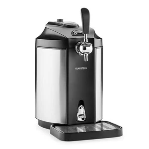 Dozownik piwa 5 litrów z chłodzeniem Stal nierdzewna Dozownik Beczki piwa srebrne - Zdjęcie 1 z 7