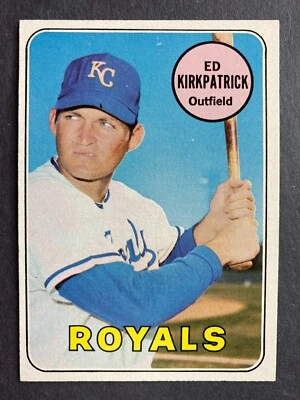 1969 Topps #529 Ed Kirkpatrick (Kansas City Royals) - Image 1 of 2