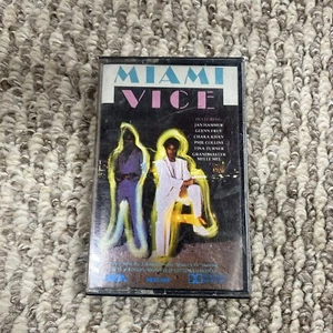 Miami Vice - 1985 - Television Soundtrack Cassette Tape Crockett & Tubbs 80's TV - Picture 1 of 5