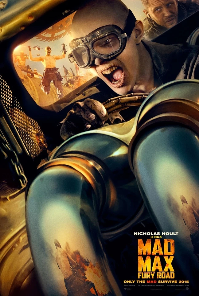 Póster de Mad Max - Póster de Nicholas Hoult, póster de Mad Max Fury Road (e) Foto 1 de 1