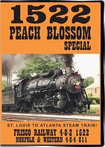 1522 Peach Blossom Special DVD NEW Valhalla Norfolk Southern NS Frisco N&W - Picture 1 of 1