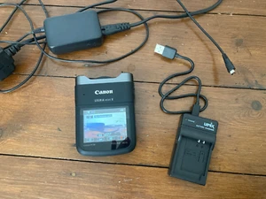 Canon Legria Mini X charger DC cable MINT! vlogging video camera mic socket - Picture 1 of 6