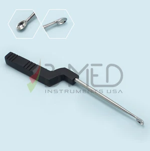 OR Grade Karlin Cervical Curette Backward Straight #2 9 1/2" Surgical Instrument - Picture 1 of 4