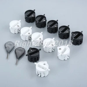 6pcs/set Surf Fins Plug with Screws For FCS Surfboard Fin Box + Fin Key Plastic - Picture 1 of 10