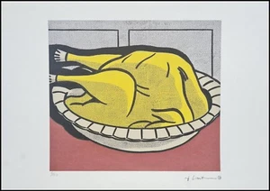 ROY LICHTENSTEIN * Turkey * 50 x 35 cm * signed lithograph * limited # 6/150 - Bild 1 von 8