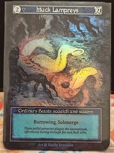 Sorcery Contested Realm TCG Beta Ordinary (Foil) Muck Lampreys NM  - Bild 1 von 2