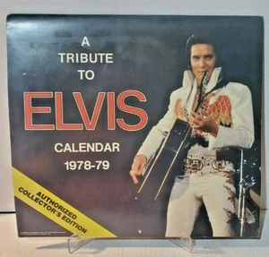 1978 / 1979 A Tribute to ELVIS Calendar 1977 Boxcar enterprises - Picture 1 of 6