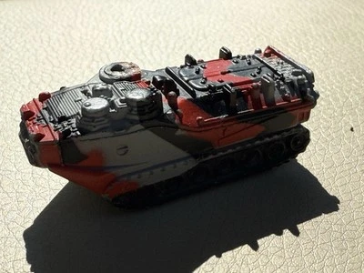 1994 Micro Machines Military AAVP-7 Amphibious Assult APC Green Camo Vehicle - Image 1 of 4