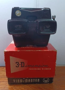 View Master Model "D” Viewer Not Working Parts Restoration W/ box as is JRRDS - Picture 1 of 5