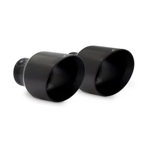 Mishimoto Exhaust Tips 5 inch Outlet Black For Dodge Charger V8 2015-2023 - Picture 1 of 6
