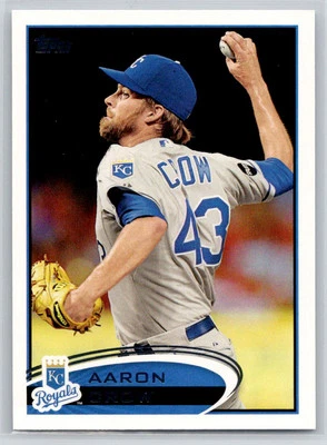 Aaron Crow 2012 Topps #67 Kansas City Royals - Image 1 of 2