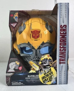 Hasbro Transformers The Last Knight Bumblebee Voice Changer Mask New - Picture 1 of 15