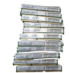 IBM 256GB KI T OF 16 x 16gb  2Rx4 PC3-12800R DDR3 VLP Server RAM FRU 90Y3159 sam - Picture 1 of 6