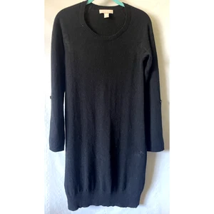 Banana Republic 100%Cashmere Sweater Womens Small Black Lightweight Dress Casual - Picture 1 of 9