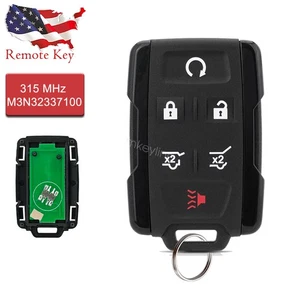 For 2015 2016 2017 2018 2019 2020 Chevrolet Tahoe Keyless Remote Key Fob 6B - Picture 1 of 6
