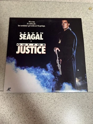 Out for Justice LaserDisc 1991 Action Steven Seagal Warner Home Video Foto 1 de 2