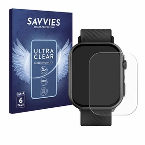 6x Folie für Yuede Smartwatch 2" Schutzfolie Displayschutz Display Schutz Klar - Zdjęcie 1 z 11