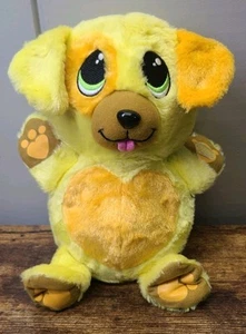 2007 Spin Master Fell Beeren gelbe Ananas Welpe Hund 10 Zoll faltbar Plüsch - Bild 1 von 10