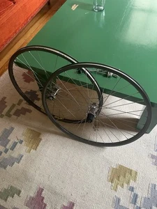 NOS Shimano Deore XT M738/9 Wheelset, Mavic 217, 32H, w/ Skewers - Picture 1 of 5