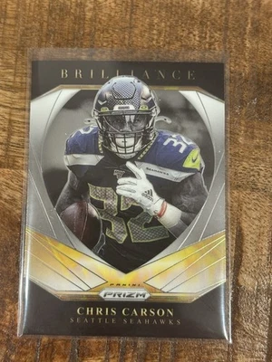 2020 Panini Prizm - Brilliance Chris Carson #15 - Image 1 of 2