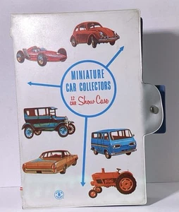 Vintage 1966 Mattel 12 Car Collector's Miniature Show Case - Picture 1 of 5