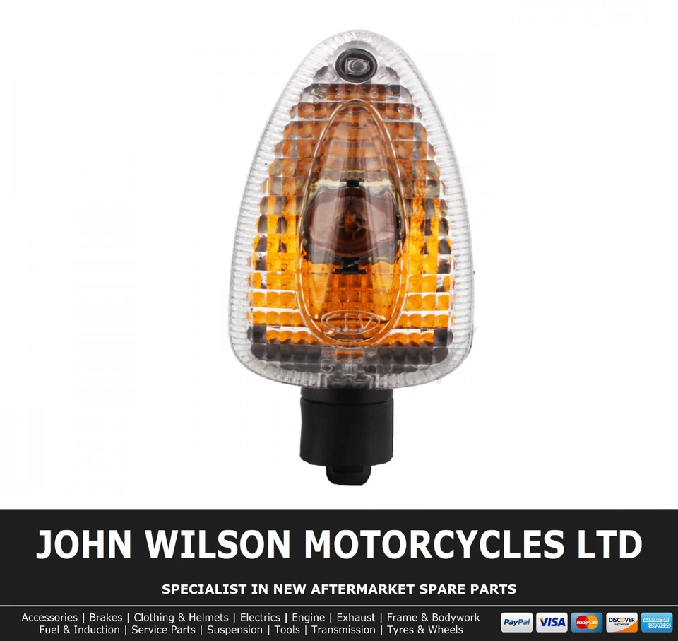 Indicador trasero derecho BMW F 800 R ABS 2009-2016 OEM lente transparente Foto 1 de 1