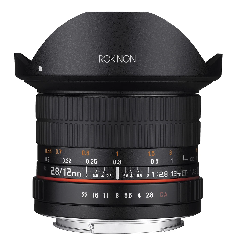 ROKINON 12mm F2.8 Ultra Wide Fisheye Lens for Sony E Mount Interchangeable Lens