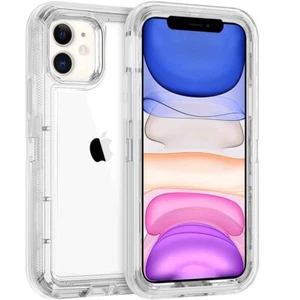 For iPhone 15 12 11 13 14 16Pro Max SE XR XS XSMAX 6 7 8 Plus Transparent case - Picture 1 of 16