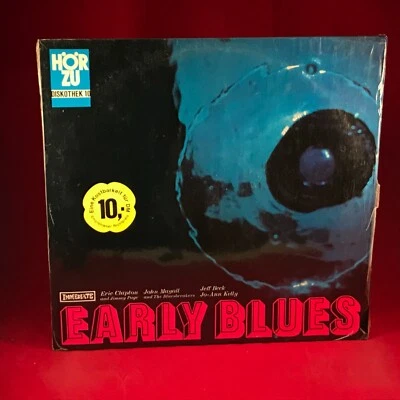 VARIOUS Early Blues 1968 German vinyl LP Immediate Eric Clapton Jimmy Page  - Image 1 of 4