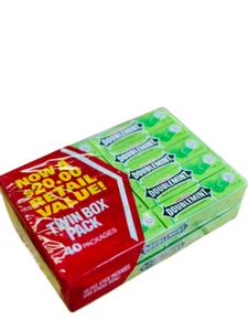WRIGLEY'S DOUBLEMINT Gum - 5 Stick Pack, 40 Packs+Free Shipping - Picture 1 of 1