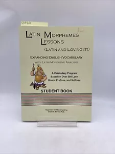 Latin Morphemes Lessons Latin And Loving It Student Book Expanding English - Picture 1 of 9