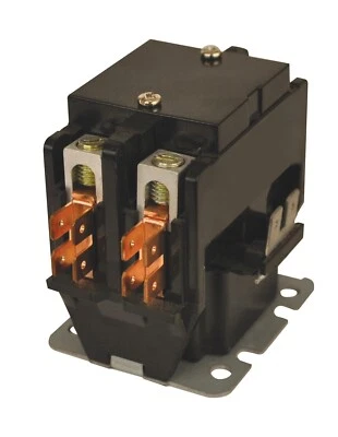 Mars Jard 17325 2 Pole 30 Amp Contactor with Lugs, 24V Coil
