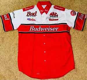 Camiseta deportiva NHRA Kenny Bernstein EQUIPO Race Usada BRANDON Top Fuel CREW “Firmada” - Imagen 1 de 5