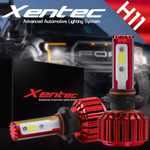 XENTEC LED HID Headlight Conversion kit H11 6000K for 2013-2016 Ford C-Max - Picture 1 of 11
