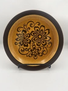 Replacement VTG Homer Laughlin Deco Stone Dinner Plate Andre Ponche Gold 10” - Picture 1 of 9