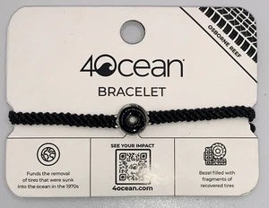 4ocean Osborne Reef Bracelet Black 011485 - Picture 1 of 2