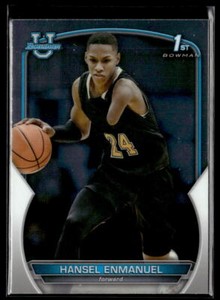 2022 Bowman Chrome University #52 Hansel Enmanuel
