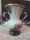 Vintage German Vase Keramik Retro  529/16 Vgc Gold Trim. Beautiful Glaze