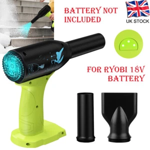 Turbo Jet Dry Blower Fan 90000RPM For Ryobi 18V Battery Air Blower Cordless UK - Picture 1 of 9