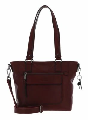 FREDsBRUDER Chiave Shopper Umhängetasche Tasche Wood Red Rot Neu