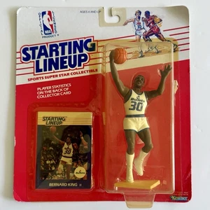 🔥🏀🔥1988 BERNARD KING Starting Lineup/Rookie SLU/NEVER OPENED/FACTORY SEALED - Picture 1 of 7