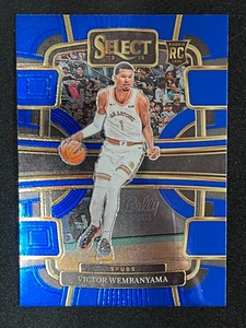 2023-24 Panini Select Victor Wembanyama Concourse Blue #87 - Picture 1 of 2