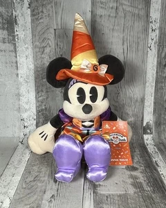 Halloween Tricks and Treats Disney Minnie Soft Plush Toy 16” NWT - Foto 1 di 12