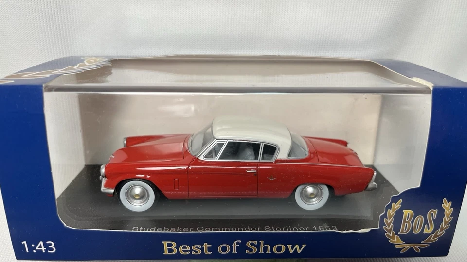 Bos Best of Show 1/43 Studebaker Commander Starliner 1953 - Immagine 1 di 1