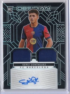 2024-25 Obsidian Sergi Dominguez DUAL JERSEY AUTO AUTOGRAPH RC 69/199 FCB - Bild 1 von 1