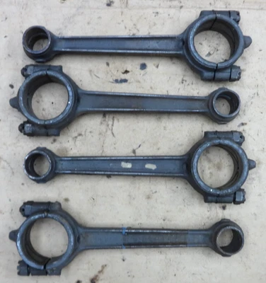 1932 Ford 4 Cylinder ENGINE PISTON RODS Original set 4 Model B C cores - Image 1 of 4