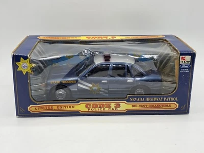 Code 3 Nevada State Patrol Car 1:24 Crown Victoria New Vintage From K-MART  - Image 1 of 4