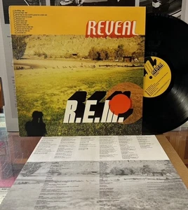 R.E.M.: Reveal LP 2001 original 1st press w/ insert - Imagen 1 de 3