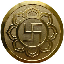 Lotus Seal Swastika Seal Buddhist Supplies Buddhist Artifacts Taoist Copper Seal